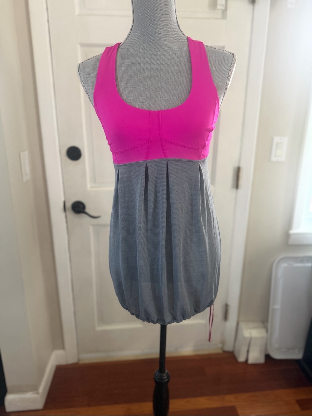lululemon athletica Pink and Gray Tank Top